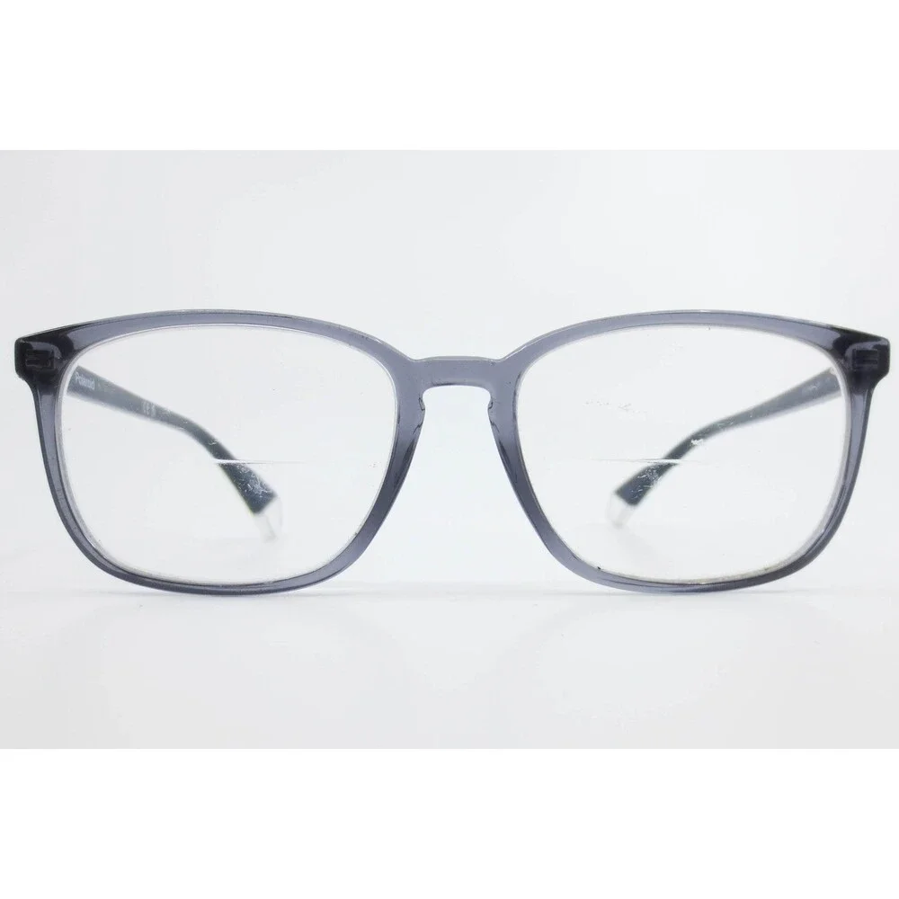Polaroid PLD D488 09V Grey Sustainable Rectangular Eyeglasses Frames 56-17-145